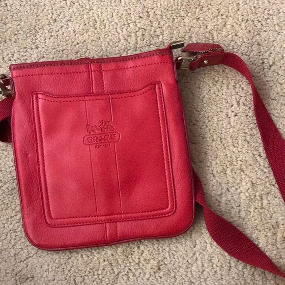 Coach Handbags - Red Coach Purse